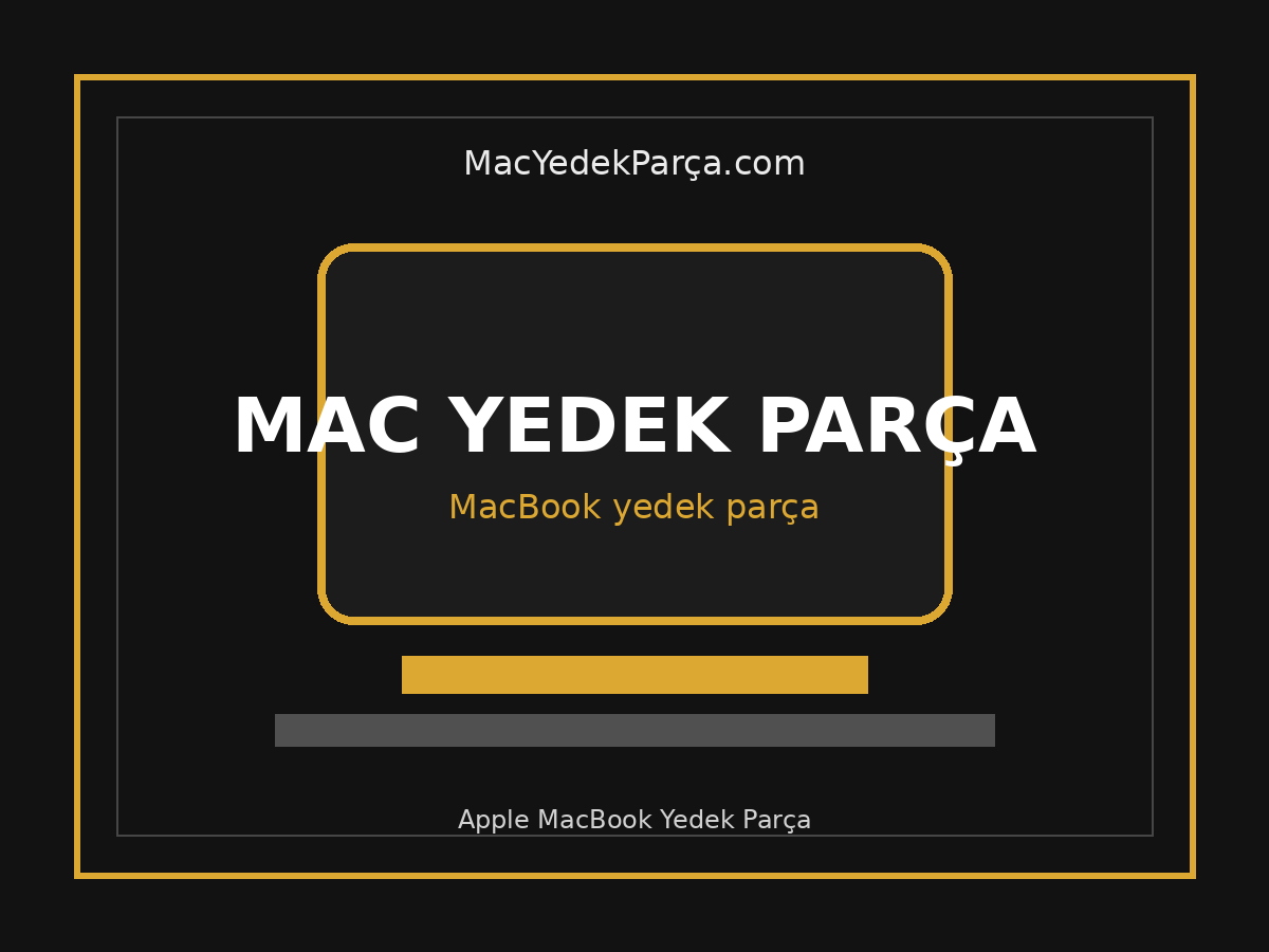 A2338 MacBook Pro 13" M1/M2 Anakart - Touch ID Dahil