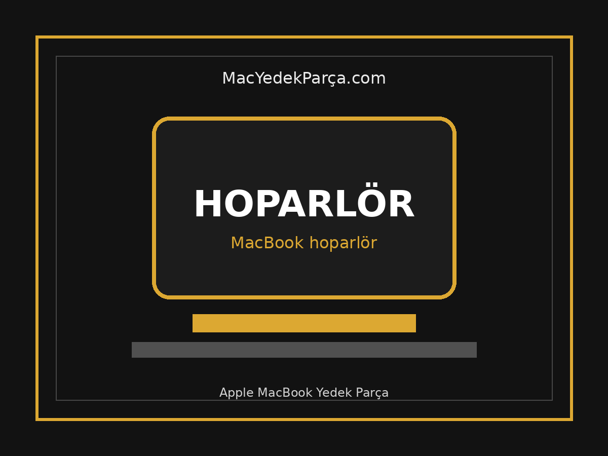 A1502 MacBook Pro 13" Retina (2013-2015) Hoparlör Seti (Kullanılmış Orijinal)