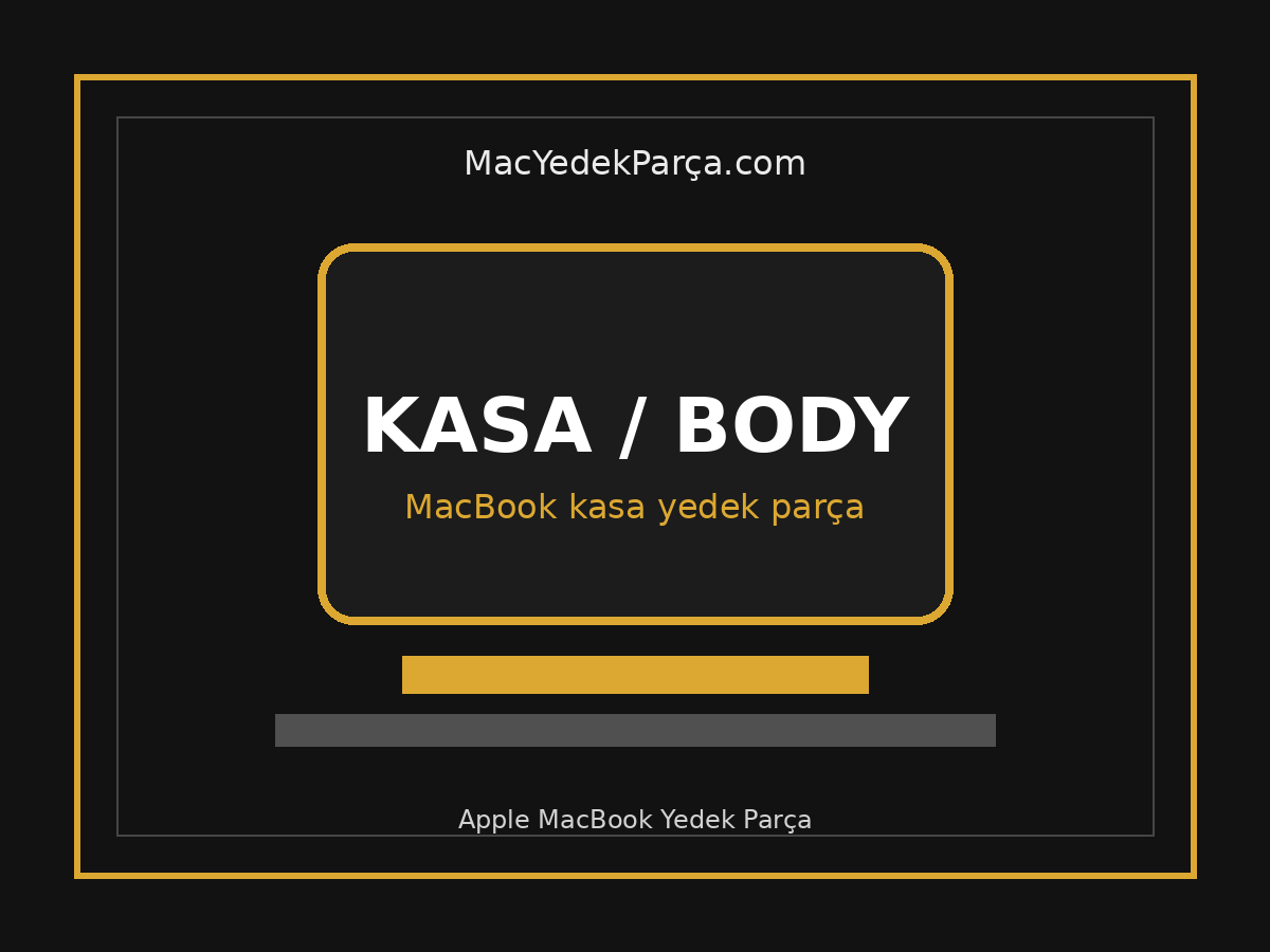 Mac Pro Silindir Alt Kasa (2013)